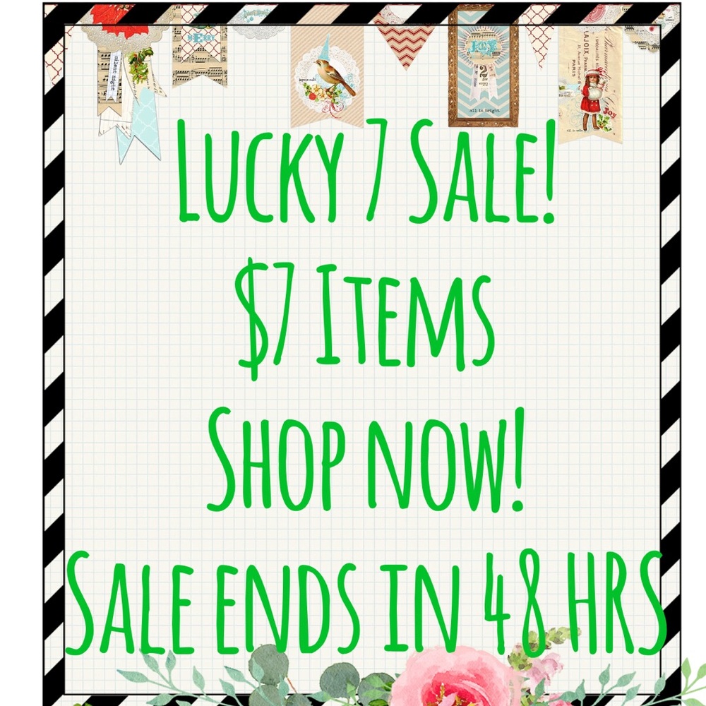 🗯📣Lucky $7!!! Sale🔔🔔🔔